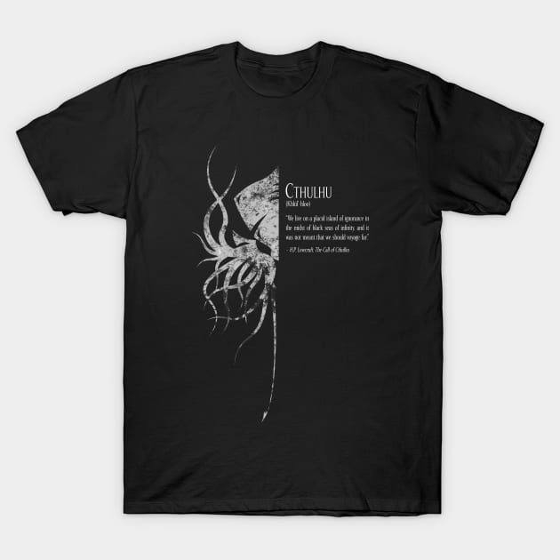 Cthulhu I T-Shirt by Deefurdee